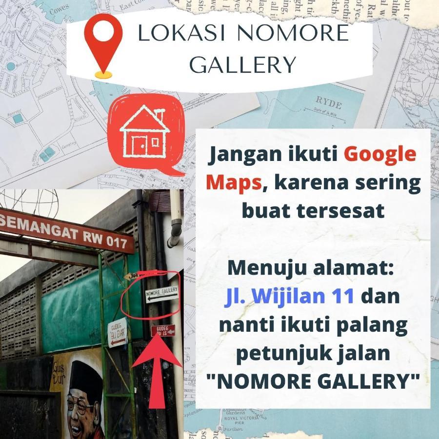 "Nomore" Gallery And Guesthouse Yogyakarta Exterior photo